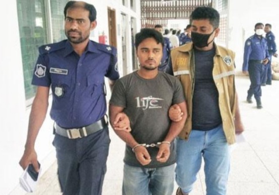 চাঞ্চল্যকর গৃহবধূকে বিবস্ত্র ও ধর্ষন মামলার প্রধান আসামী কারাগরে!!