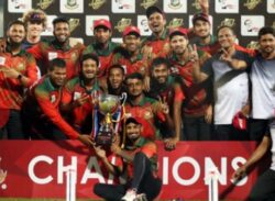 প্রেসিডেন্ট’স কাপের শিরোপা জিতে নিল মাহমুদউল্লাহ একাদশ।