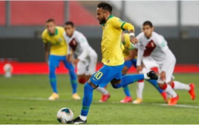 নেইমারের হ্যাটট্রিকে ব্রাজিলের টানা দ্বিতীয় জয়