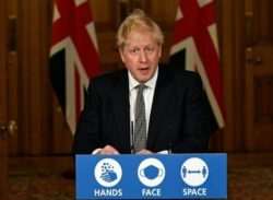 এক মাসের লকডাউন ঘোষণা করলেন ব্রিটিশ প্রধানমন্ত্রী