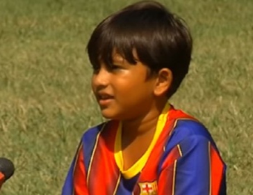 বার্সেলোনার একাডেমিতে আমন্ত্রণ পেলেন বাংলার ” ক্ষুদে মেসি”।