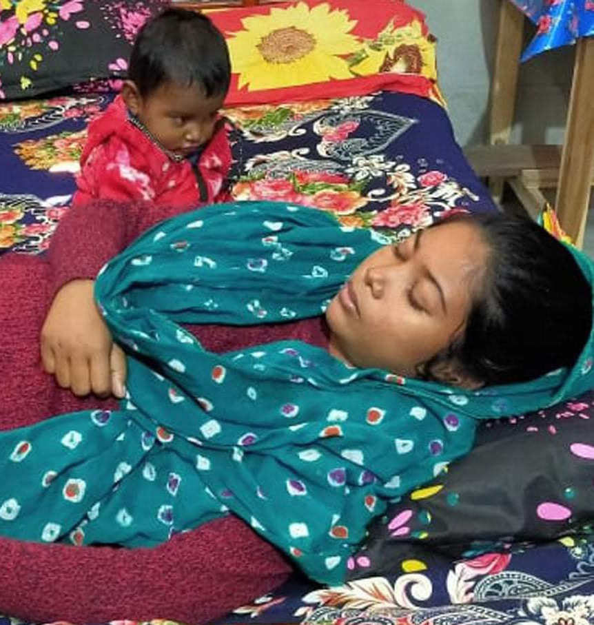 মাদারীপুরের কালকিনিতে যৌতুকের টাকা না পেয়ে অন্তঃসত্ত্বা গৃহবধুকে নির্যাতন!!