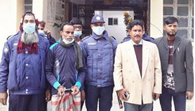 বগুড়ায় শশুর কর্তৃক পুত্রবধু ধর্ষণ, আটক শশুর!!