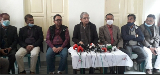 নির্বাচন নিয়ে জনগণের কোনোরকম আগ্রহ নেই, মির্জা ফখরুল।