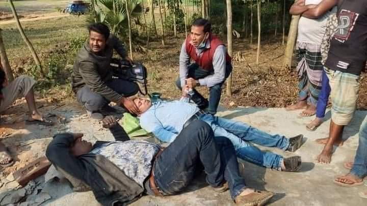 বগুড়ায় হামলার শিকার সাংবাদিক!