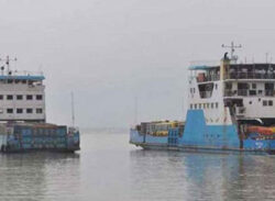 ফেরি চলাচল স্বাভাবিক দৌলতদিয়া-পাটুরিয়া