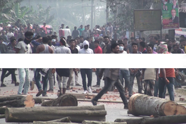 ৫ পুলিশসহ আহত ১৫ দুই কাউন্সিলর প্রার্থীর সমর্থকদের মধ্যে সংঘর্ষ