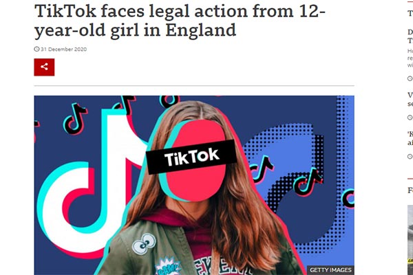 অভিযোগ নিয়ে আদালতে কিশোরী: টিকটকের বিরুদ্ধে