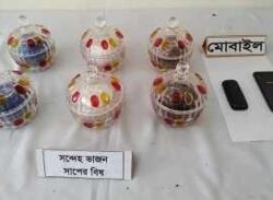 কোটি টাকার সাপের বিষসহ গ্রেপ্তার ৩