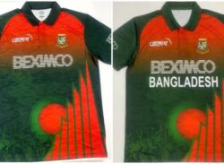 ভুলবশতঃ জার্সিতে বাদ পড়েছিল ‘বাংলাদেশ’ : বিসিবি