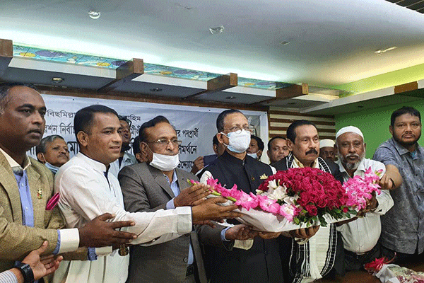 মেয়র পদে রেজাউলকে সমর্থন জানালো জাতীয় পার্টি