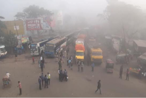 ফেরি চলাচল বন্ধ ঘন কুয়াশার কারণে!