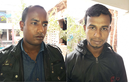 কিশোরীকে গণধর্ষণ, দুই যুবক আটক।