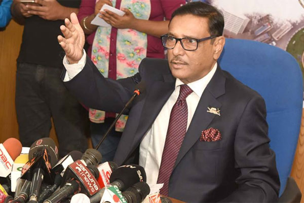 ওবায়দুল কাদের :বিনা চ্যালেঞ্জে ছেড়ে দেওয়া হবে না