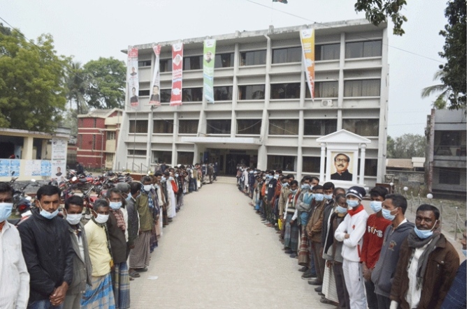 রাজশাহীতে জোঁকা বিল নিয়ে ফের উত্তেজনা।