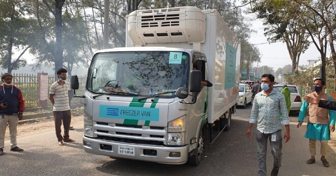 লক্ষ্মীপুরে ৬০ হাজার ডোজ করোনা টিকা এসেছে