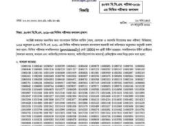 ৪০তম বিসিএসের লিখিত পরীক্ষার ফল প্রকাশ