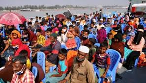 ভাসানচরে স্বস্তিতে প্রথম মাস