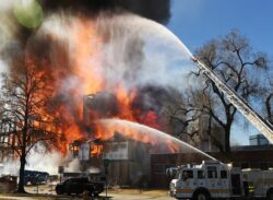 মহড়ার সময় অস্থায়ী তাঁবুতে আগুন, বন্ধ ক্যাপিটল