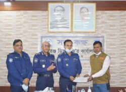 ময়মনসিংহ ডিবির ওসি আবারো রেঞ্জে শ্রেষ্ঠ উদ্ধারকারী কর্মকর্তা