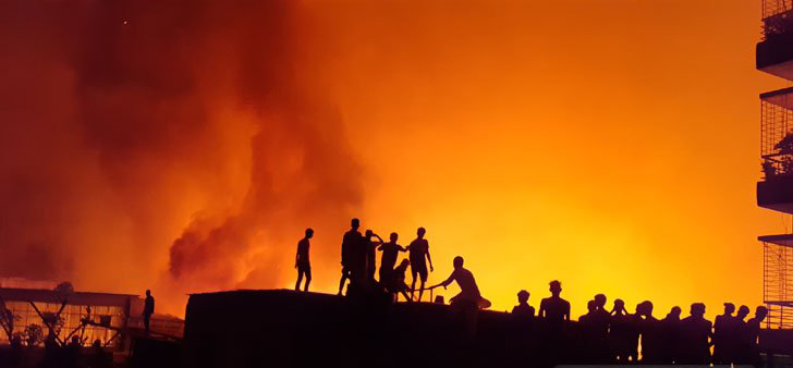 ভয়াবহ অগ্নিকাণ্ড !
