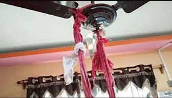 সিলিং ফ্যানে ঝুলছিলো যুবকটি