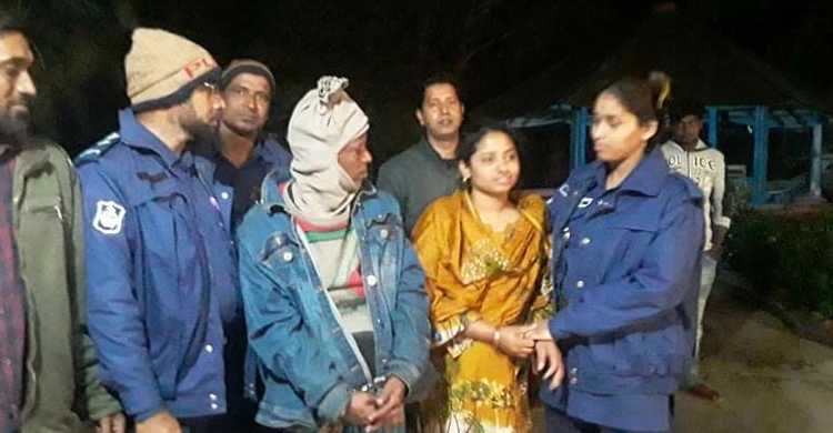 ভাই-বোন গাঁজাসহ আটক