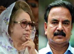 গ্রেফতারি পরোয়ানা খালেদা জিয়া ও গয়েশ্বরের বিরুদ্ধে