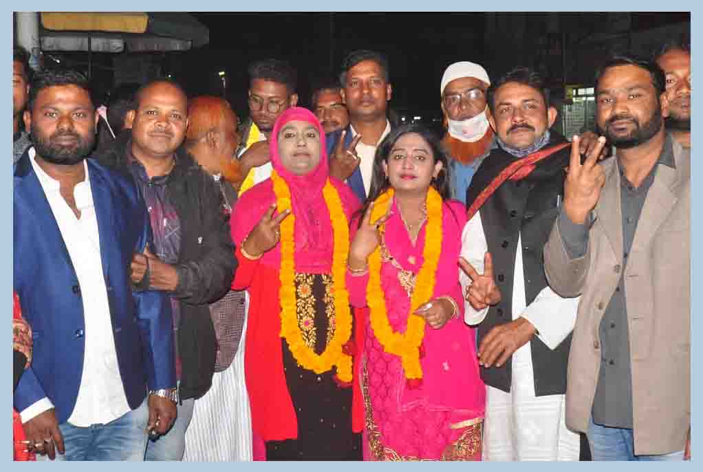 খুলনা সিটি কর্পোরেশনের (কেসিসি)  সংরক্ষিত-১০ নং ওয়ার্ডে কাউন্সিলর পদে রেকসোনা বিজয়ী