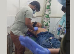 র‌্যাবের সঙ্গে গোলাগুলির ঘটনায় এক মাদক কারবারি গুলিবিদ্ধ।