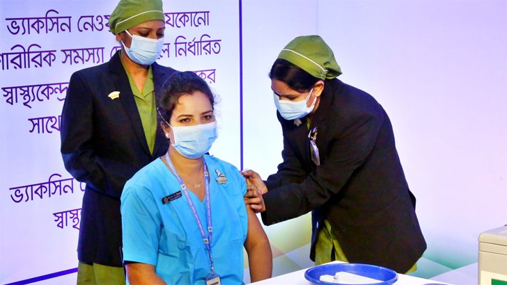 ৭ এপ্রিল থেকে টিকার দ্বিতীয় ডোজ