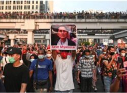 মিয়ানমারে গ্রেপ্তার ৫শ’তে ঠেকল