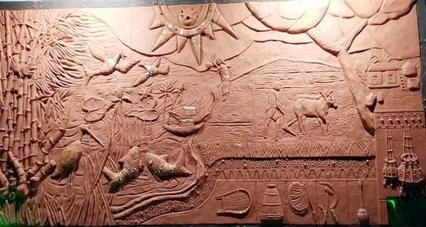 প্রাচীন সংস্কৃতি, ইতিহাস-ঐতিহ্যে সেজেছে শিবগঞ্জ ইউএনও কার্যালয়