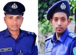 বিদেশি মদ বিক্রির অভিযোগে সুনামগঞ্জে পুলিশের দুই এসআইকে ক্লোজড