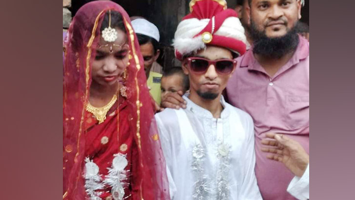 অন্যরকম বি‌য়ে এলাকাবাসীর উদ্যোগে