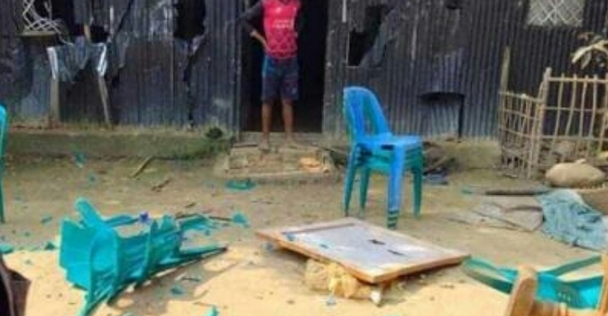 লক্ষ্মীপুরের কমলনগরে ইউপি নির্বাচন,স্বতন্ত্র প্রার্থীর অফিস ভাঙচুর