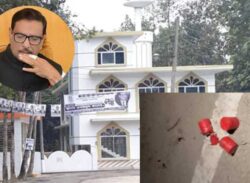 ককটেল হামলা হলো ওবায়দুল কাদেরের বাড়িতে