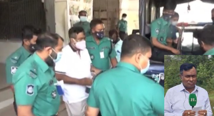 খুলনায় ডিজিটাল নিরাপত্তা আইনে গ্রেপ্তার এনটিভির খুলনা প্রতিনিধি আবু তৈয়বকে কারাগারে প্রেরণ