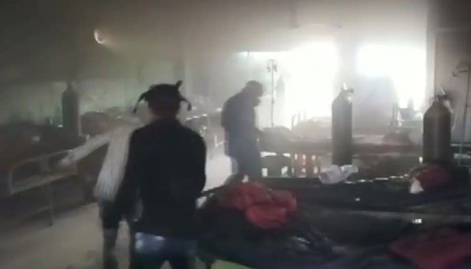 ভারতের ছত্তিশগড়ে করোনা হাসপাতালে বিধ্বংসী আগুন, নিহত ৪