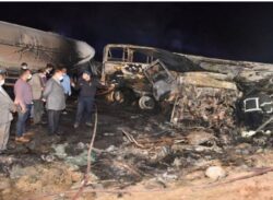 মিসরে বাস-ট্রাক মুখোমুখি সংঘর্ষে নিহত কমপক্ষে ২১