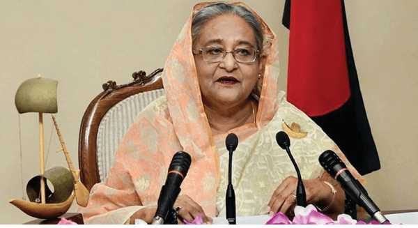 জাতির উদ্দেশে  প্রধানমন্ত্রী ভাষণ।