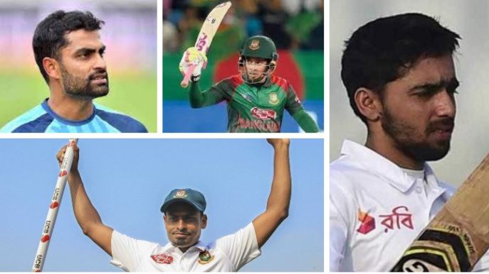 র‍্যাঙ্কিংয়ে তামিম-মুশফিক-মোমিনুল-তাইজুলের উন্নতি