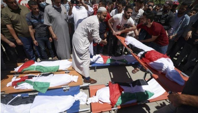 গাজায় ইসরায়েলের আগ্রাসনে প্রাণহানি বেড়ে দাঁড়িয়েছে ২২৮ জনে