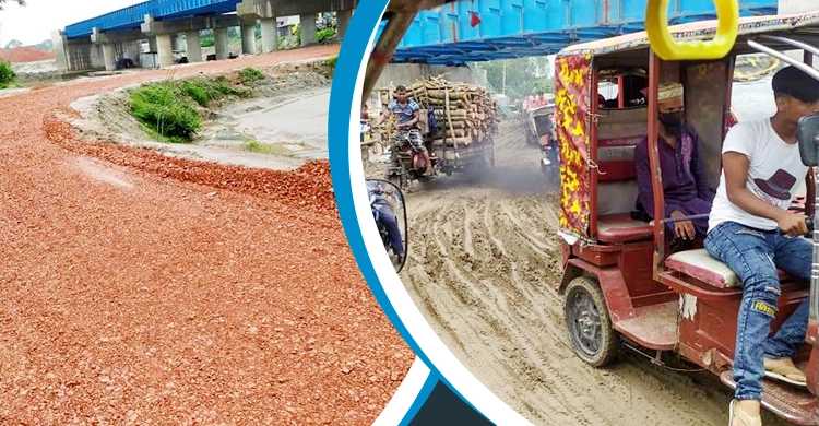 রাতারাতি পাল্টে গেল বেহাল রাস্তার চিত্র!