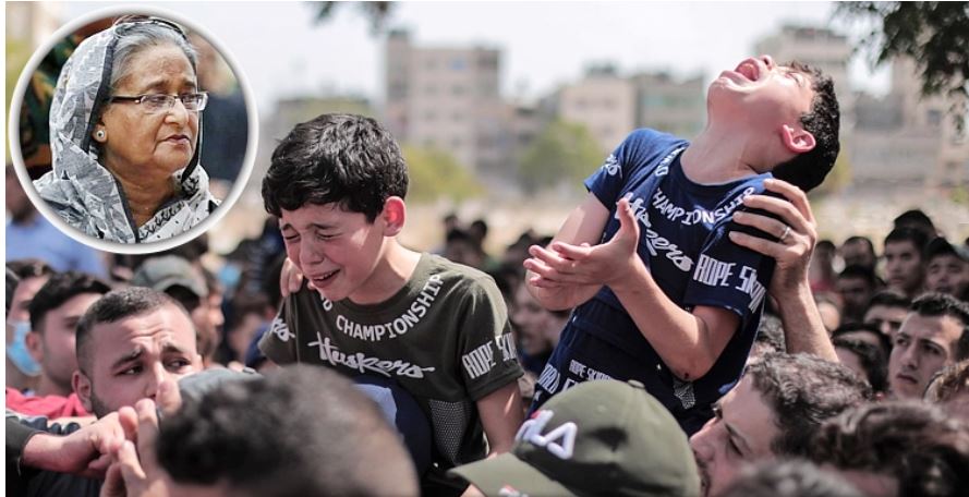 ফিলিস্তিনিদের সঙ্গে সব সময় আছি : প্রধানমন্ত্রী