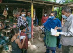 লক্ষ্মীপুরের রায়পুরে স্বাস্থ্য বিধি না মানায় ২৪ জনকে জরিমানা