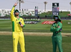 টস জিতে দক্ষিণ আফ্রিকাকে ব্যাটিংয়ে পাঠাল অস্ট্রেলিয়া