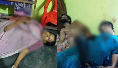 রক্ত দিয়ে লিখে গেলেন তিনজনকে হত্যার কারণ