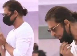 লতার মরদেহের সামনে শাহরুখের মাস্ক নামানো নিয়ে ভারতে চরম বিতর্ক!