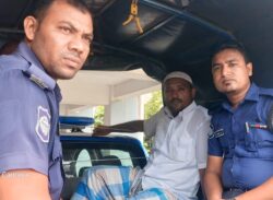 পটুয়াখালীর কলাপাড়ার মহিপুর থানায় এক আসামী গ্রেফতারের প্রতিবাদে থানাভবন ঘেরাও
